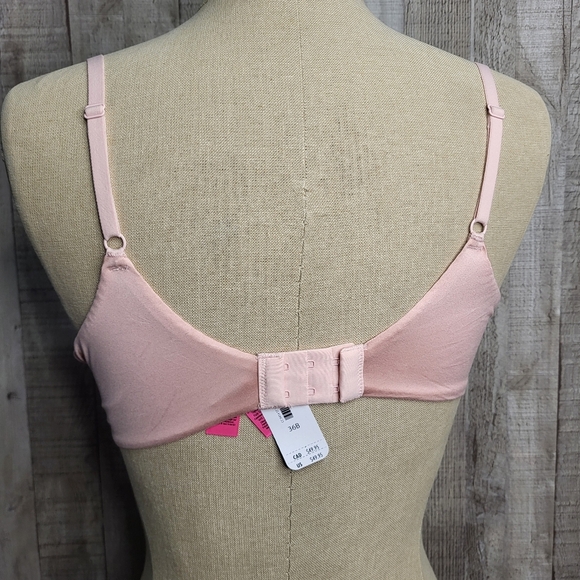 LaSenza Comfort Push Up Pink Satin Bra. 36B - Picture 3 of 10